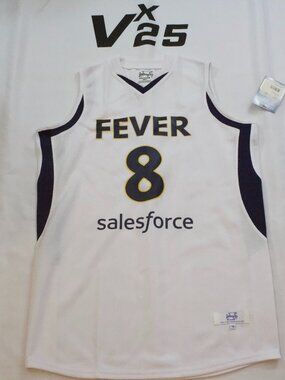 NEW Women's Sophie Cunningham Fever White Jersey Size Medium